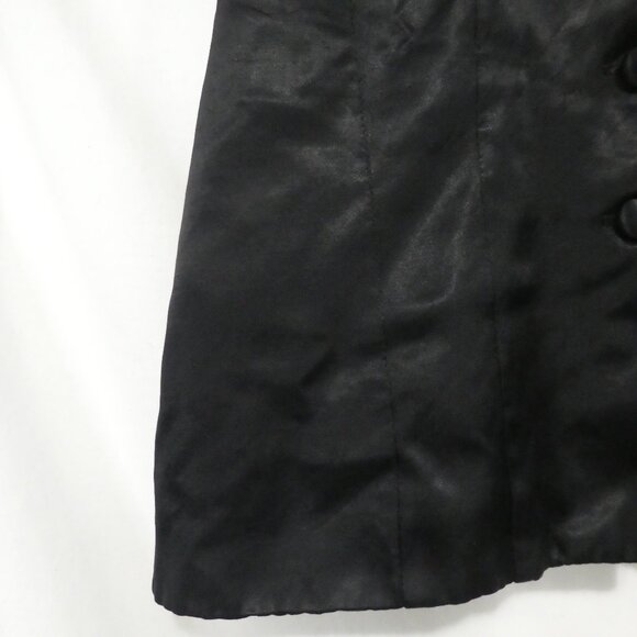 VIP PETITES | small - petites | Black Button Down Vest | Made In Canada 🟥🍁🟥 - Picture 6 of 14